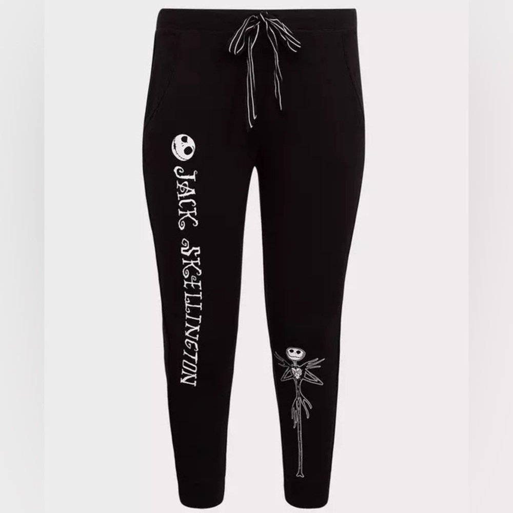 Torrid Black Nightmare Before Christmas Pajama Pants Size 3X